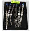 Image 1 : QUARTZ WATCHES, 5 WRIST, 1 PENDANT ALL WITH