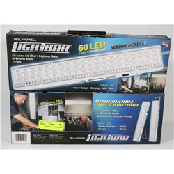 2 NEW RECHARGEABLE LIGHT BARS