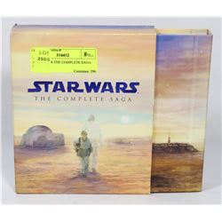 STAR WARS THE COMPLETE SAGA DVDS.
