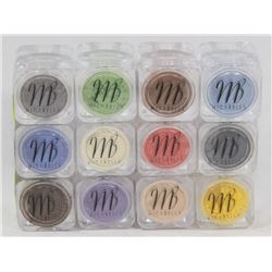 12 ALL DIFFERENT MICABELLA EYE SHADOW SHIMMER