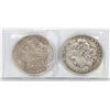 Image 1 : LOT OF TWO REPLICA MORGAN SILVER DOLLARS