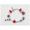 Image 1 : NEW! PANDORA STYLE CHARM BRACELET