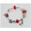 Image 1 : NEW! PANDORA STYLE CHARM BRACELET
