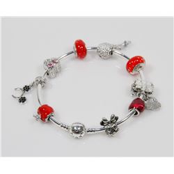 NEW! PANDORA STYLE CHARM BRACELET