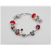 Image 1 : NEW! PANDORA STYLE CHARM BRACELET