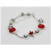 Image 1 : NEW! PANDORA STYLE MAPLE LEAF CHARM BRACELET