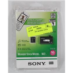 SEALED SONY MEMORY STICK MICRO