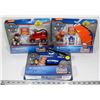 Image 1 : LOT OF 3 PAW PATROL ULTIMATE RESCUE TOY SETS.