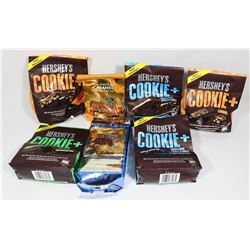 BAG OF ASSORTED FLAVOUR HERSHEY CHOCOLATES.