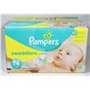 Image 1 : BOX OF 88 PAMPERS SWADDLERS SIZE N
