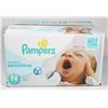 Image 1 : BOX OF 80 PAMPERS SWADDLERS SENSITIVE SIZE N