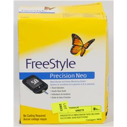 FREESTYLE PRECISION NEO BLOOD GLUCOSE AND KEYSTONE