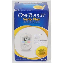 ONETOUCH VERIO FLEX BLOOD GLUCOSE MONITOR.