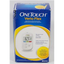 ONETOUCH VERIO FLEX BLOOD GLUCOSE MONITOR.