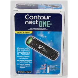 CONTOUR NEXT ONE BLOOD GLUCOSE MONITOR.