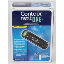 CONTOUR NEXT ONE BLOOD GLUCOSE MONITOR.