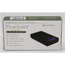 FUZION RT-1000 PROFESSIONAL DIGITAL MINI SCALE
