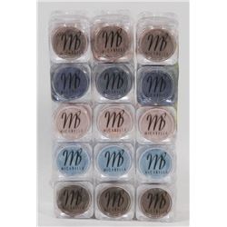 15 MICABELLA NATURAL MINERAL EYE SHADOW ASSORTED