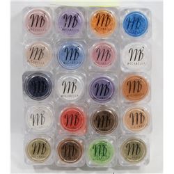 20 ALL DIFF MIRABELLA EYE SHADOW NATURAL MINERAL
