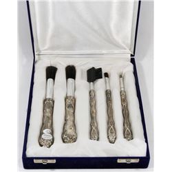 VINTAGE ELEGANCE 5 PC SILVER PLATED