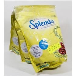 LOT OF 3 SPENDA GRANULATED SUGAR.