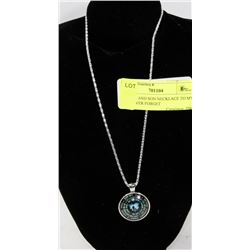 FATHER AND SON NECKLACE TO MY SON NEVER FORGET