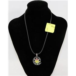 MARIJUANA  PENDANT NECKLACE,