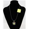 Image 1 : MARIJUANA  PENDANT NECKLACE,