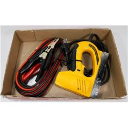 ARROW ELECTRIC STAPLER & NAIL GUN W/ A SET OF