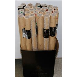CASE OF ASSORTED WRAPPING PAPER.