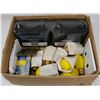 Image 1 : FLAT WITH  2 NEW EVERREADY BATTERIES, BULBS, BRASS