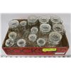 Image 1 : COLLECTION OF GLASS SPICE JARS