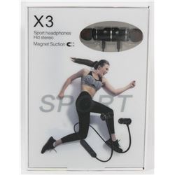 X3 WIRELESS SPORT HEADPHONES