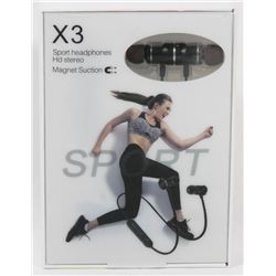 X3 WIRELESS SPORT HEADPHONES