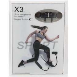 X3 WIRELESS SPORT HEADPHONES