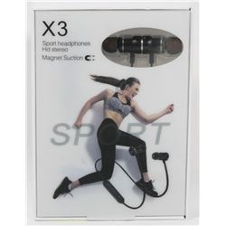 X3 WIRELESS SPORT HEADPHONES
