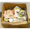 Image 1 : BOX OF NEW MUGS, CANDLES AND MORE