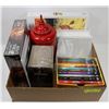 Image 1 : BOX OF GAMES, PUZZLE, BOOKS, PICTURES AND MORE.