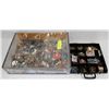Image 1 : BOX WITH JEWELRY AND WATCHES