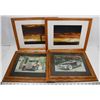 Image 1 : BOX WITH 4 PICTURES - 2 OF COLLECTOR CARS AND 2
