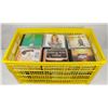 Image 1 : LARGE YELLOW CRATE OF CDS.