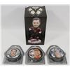 Image 1 : SET OF 3 SEALED NHLPA "INGLASCO"