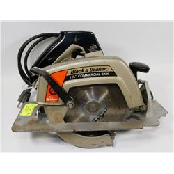 BLACK AND DECKER 7 1/4 COMMERCIAL SAW