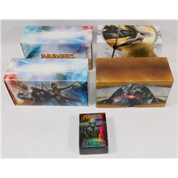 LOT OF 4 BOXES OF MAGIC THE GATHERING CARDS
