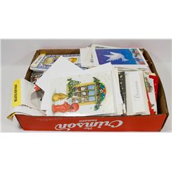 FLAT OF ASSORTED GREETING CARDS
