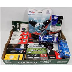 FLAT OF NEW GOLF ITEMS YONEX