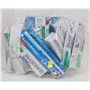 Image 1 : LARGE BAG OF ASSORTED TOOTHPASTE