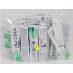 LARGE BAG OF SENSODYNE TOOTHPASTE