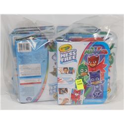 BAG OF CRAYOLA KIDS COLOURING SETS