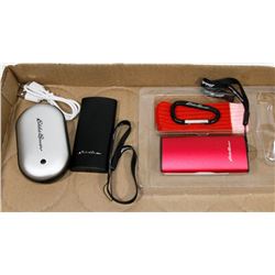 LOT OF 3 EDDIE BAUER RECHARGEABLE HANDWARMER